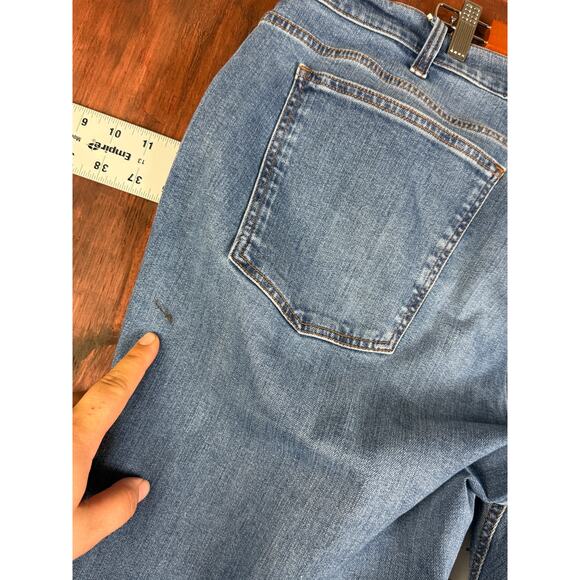 Tecovas Premium Relaxed Fit Denim Jeans Pants Western Cowboy Blue Men 38x32 EUC - Picture 10 of 11